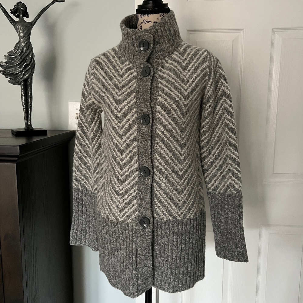 Made in Italy Wool Blend cardigan sweater